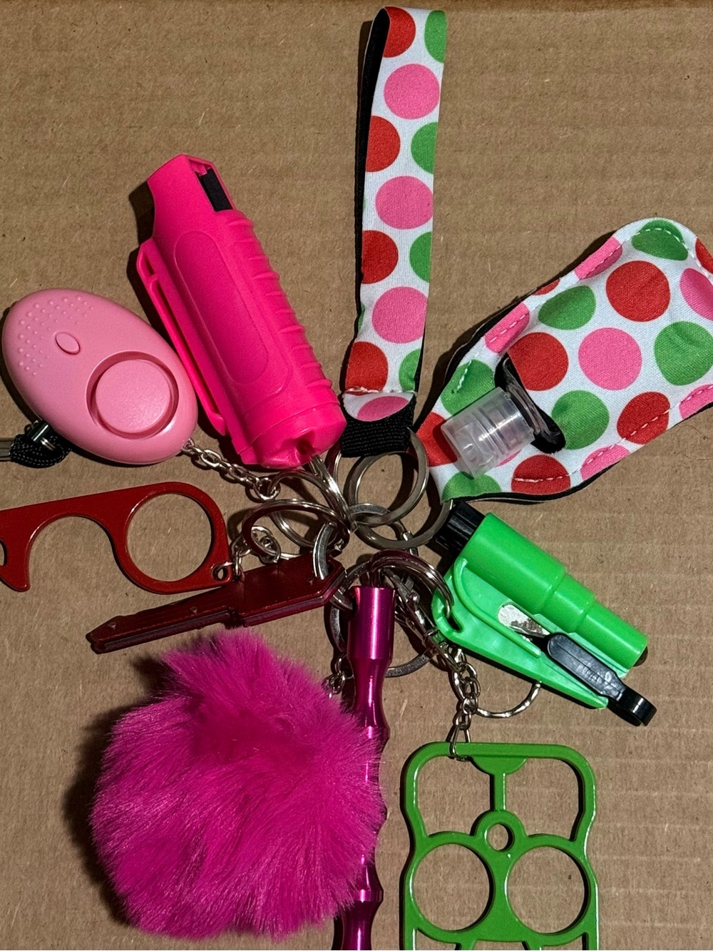 Women keychain set